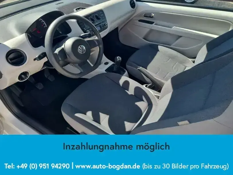 Używany VW up! Move 60 KM (44 kW) 2012 Biały Hatchback