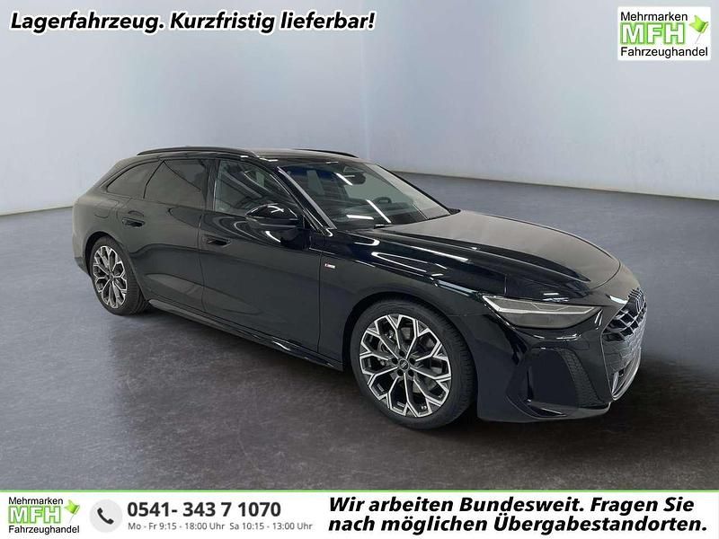 S8 midnightgreen met. Neu 2025 Audi A6 S-Line Kombi | 63.179 € (Superpreis) - Bild 1/4