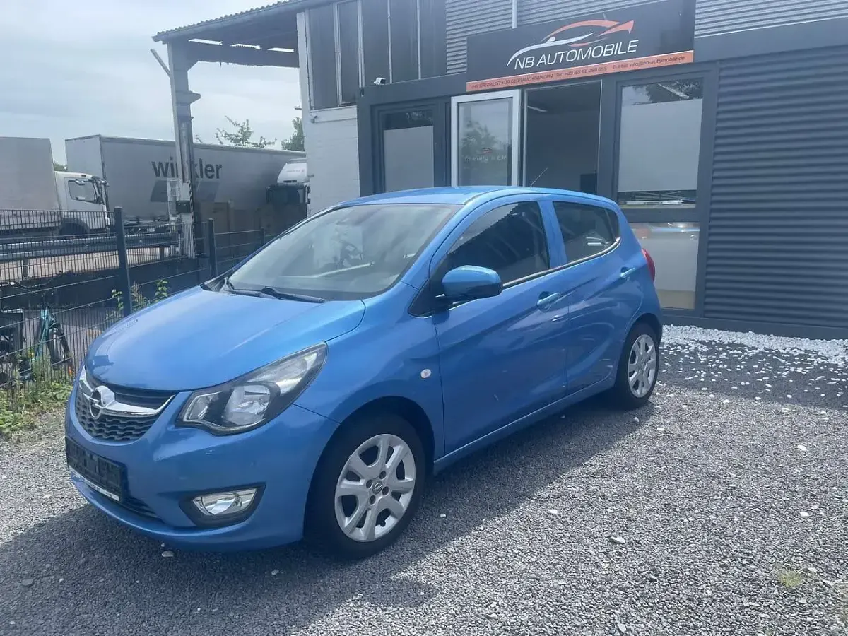 Gebraucht Opel Karl Edition 75 PS (55 kW) 2016 Pazifik blau Kleinwagen