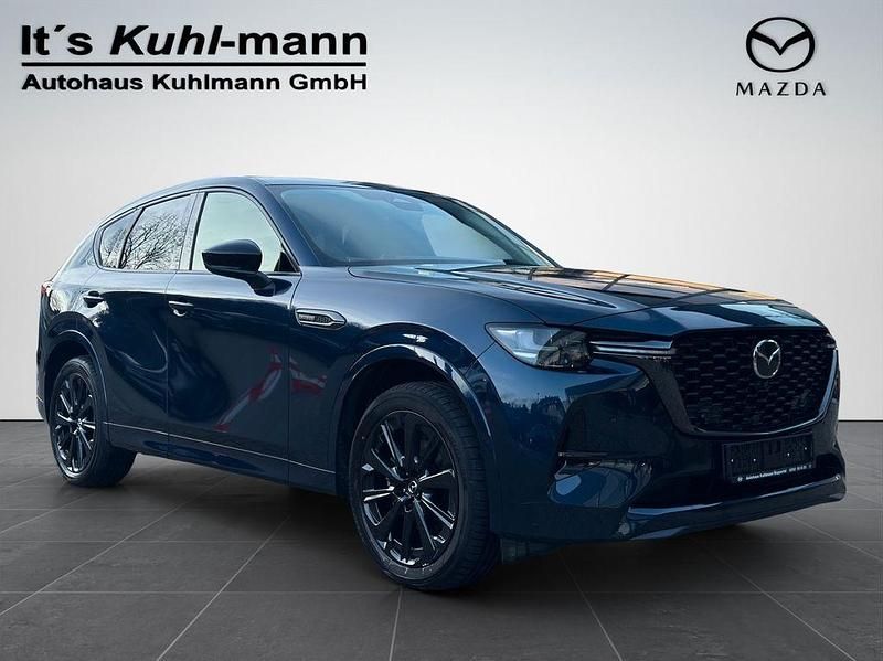 Blau Gebraucht 2023 Mazda CX-60 Homura-Line SUV | 43.000 € (Fairer Preis) - Bild 1/4