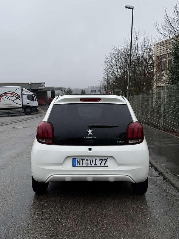 Gebraucht Peugeot 108 Allure 82 PS (60 kW) 2016 Weiß Kleinwagen