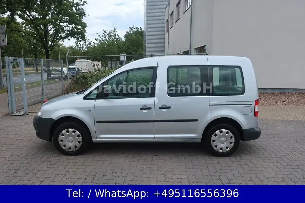 Gebraucht VW Caddy Life 105 PS (77 kW) 2008 Silber Van / Kleinbus