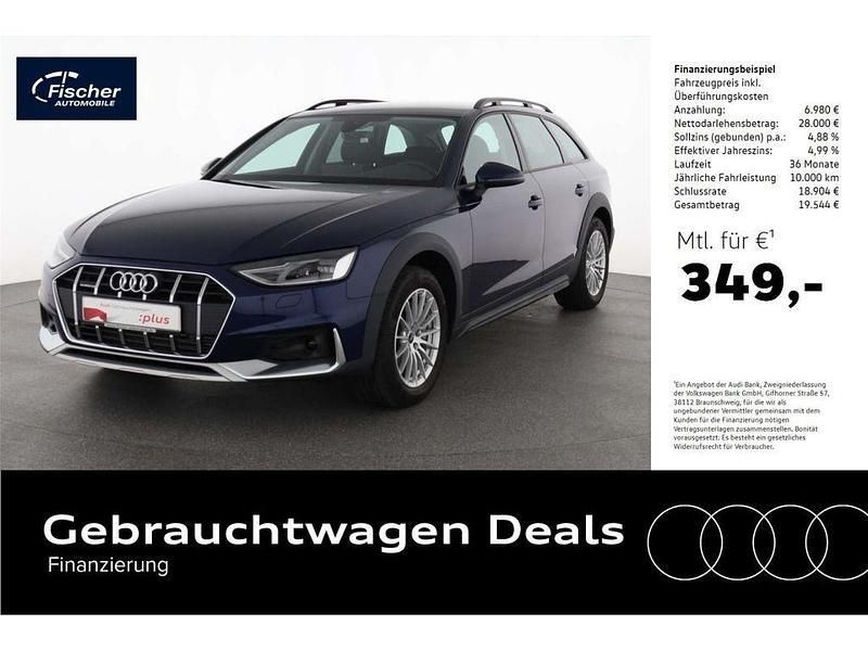 Blau Gebraucht 2022 Audi A4 Allroad Kombi | 34.980 € (Guter Preis) - Bild 1/4