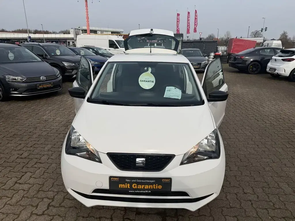 Gebraucht Seat Mii Reference 60 PS (44 kW) 2018 Weiß Kleinwagen