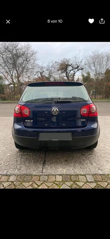 Gebraucht VW Golf V 90 PS (66 kW) 2007 Blau Kleinwagen