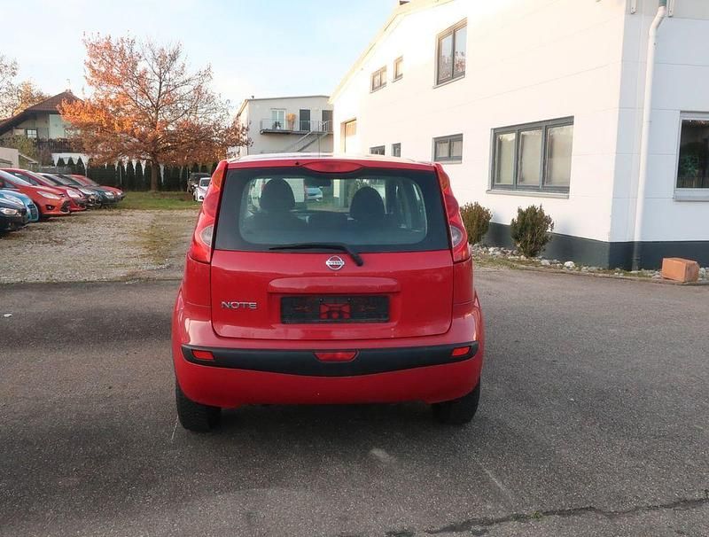 Gebraucht Nissan Note Acenta 88 PS (64 kW) 2007 Rot Limousine