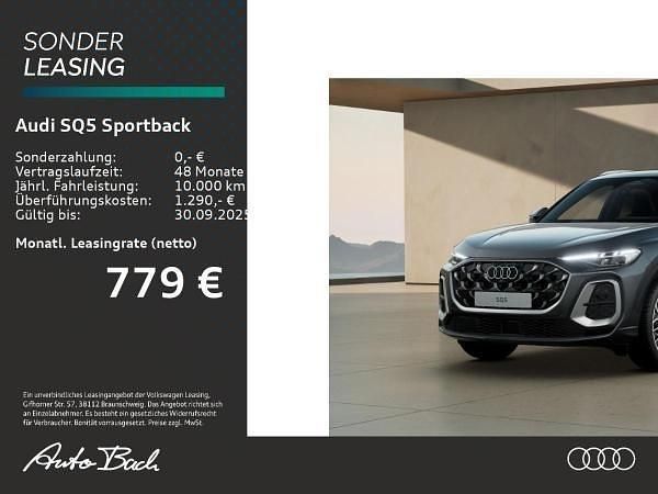 Grau (daytonagrau perleffekt) Neu 2025 Audi SQ5 Sportback Ambiente SUV | 84.550 € (Superpreis) - Bild 1/4