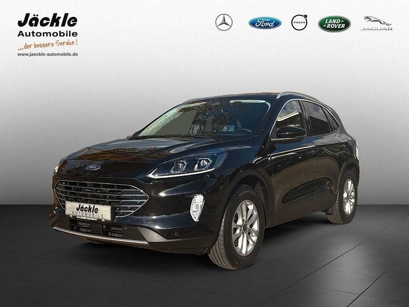 Obsidianschwarz metallic Gebraucht 2022 Ford Kuga Titanium X SUV | 27.590 € (Fairer Preis) - Bild 1/4