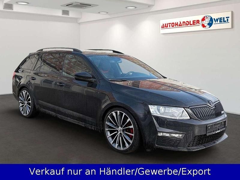 Gebraucht Skoda Octavia RS 184 PS (135 kW) 2015 Schwarz Kleinwagen