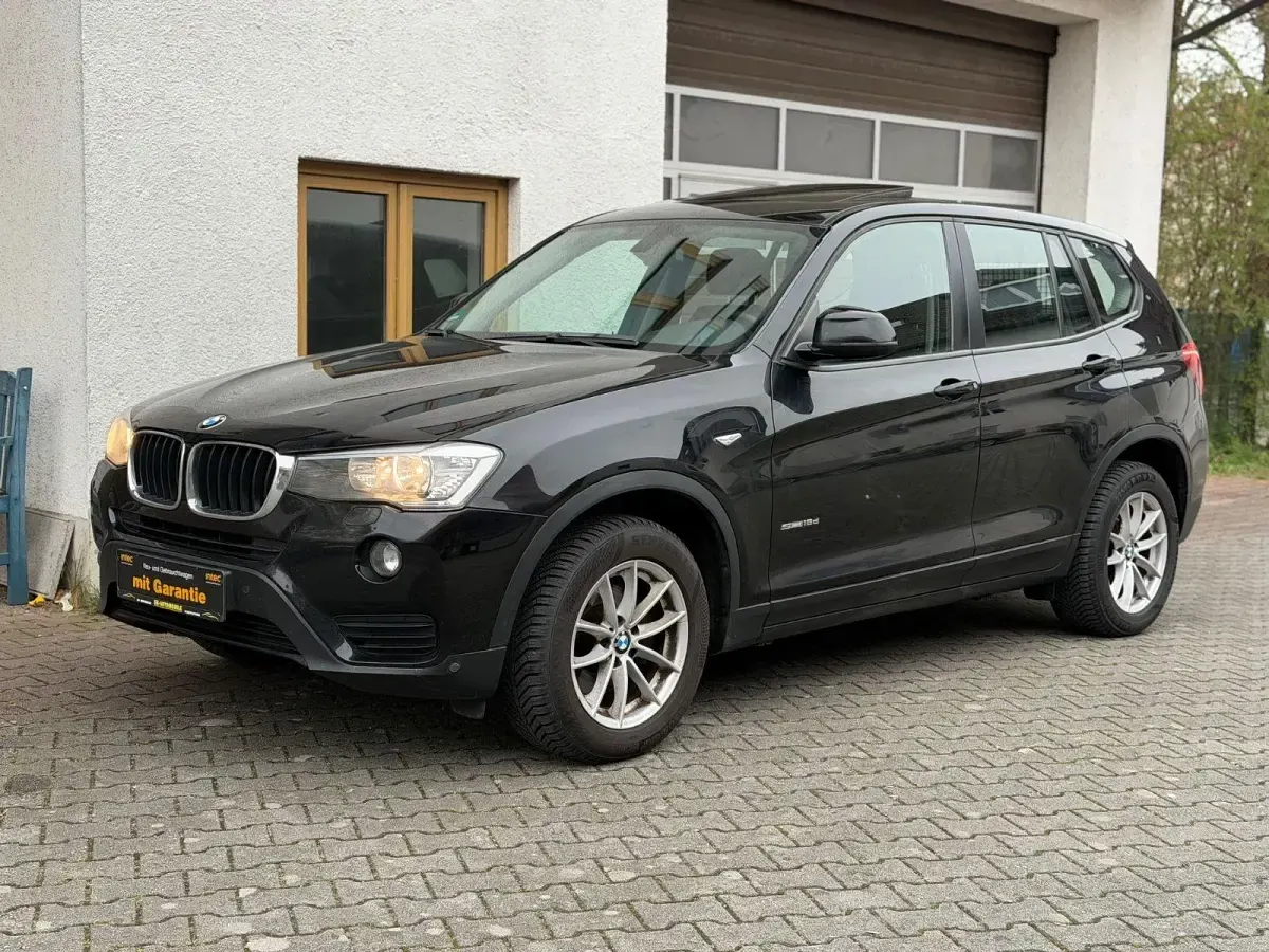Gebraucht BMW X3 xLine 150 PS (110 kW) 2016 Schwarz SUV