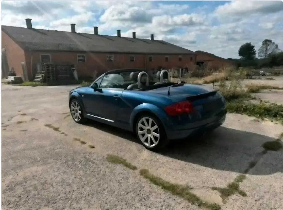 Gebraucht Audi TT Roadster S-Line 163 PS (119 kW) 2006 Blau Cabrio