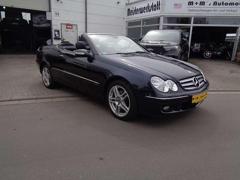 Gebraucht Mercedes CLK280 231 PS (169 kW) 2008 Chromitschwarz metalliclack Cabrio