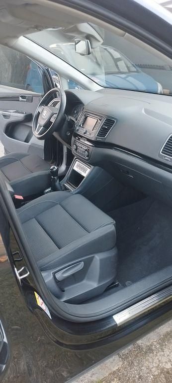 Gebraucht Seat Alhambra Style 140 PS (102 kW) 2012 Schwarz Van / Kleinbus