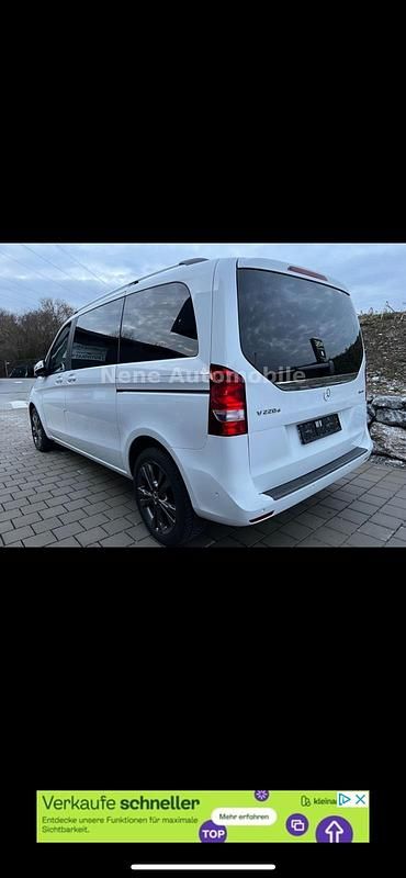 Gebraucht Mercedes V220 163 PS (119 kW) 2016 Weiß Van / Kleinbus