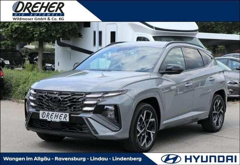 Shadow grey Neu 2025 Hyundai Tucson N Line SUV | 29.970 € (Superpreis) - Bild 1/4