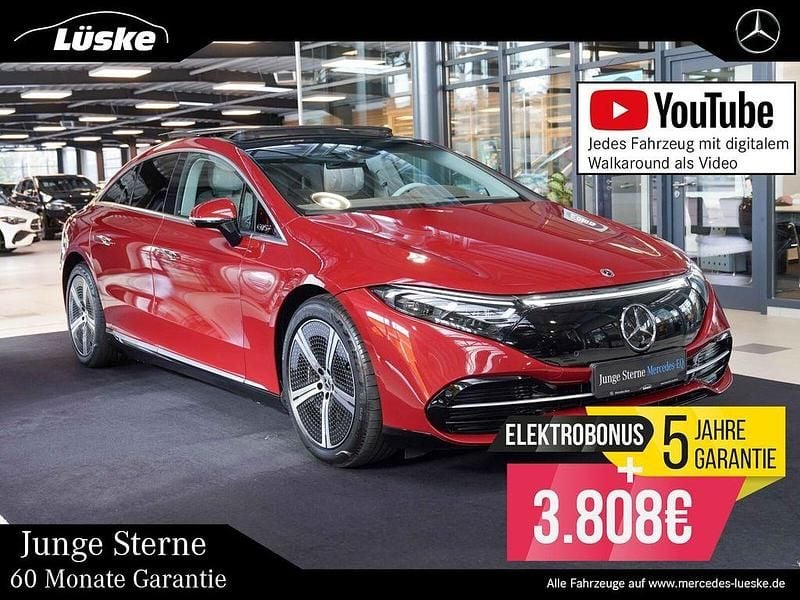 Gebraucht Mercedes EQS450+ 264 kW (360 PS) 2023 Manufaktur patagonienrot Limousine