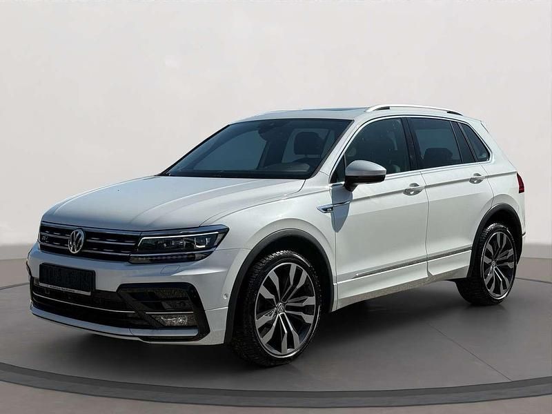 Weiß Gebraucht 2018 VW Tiguan R-line SUV | 26.590 € (Fairer Preis) - Bild 1/4