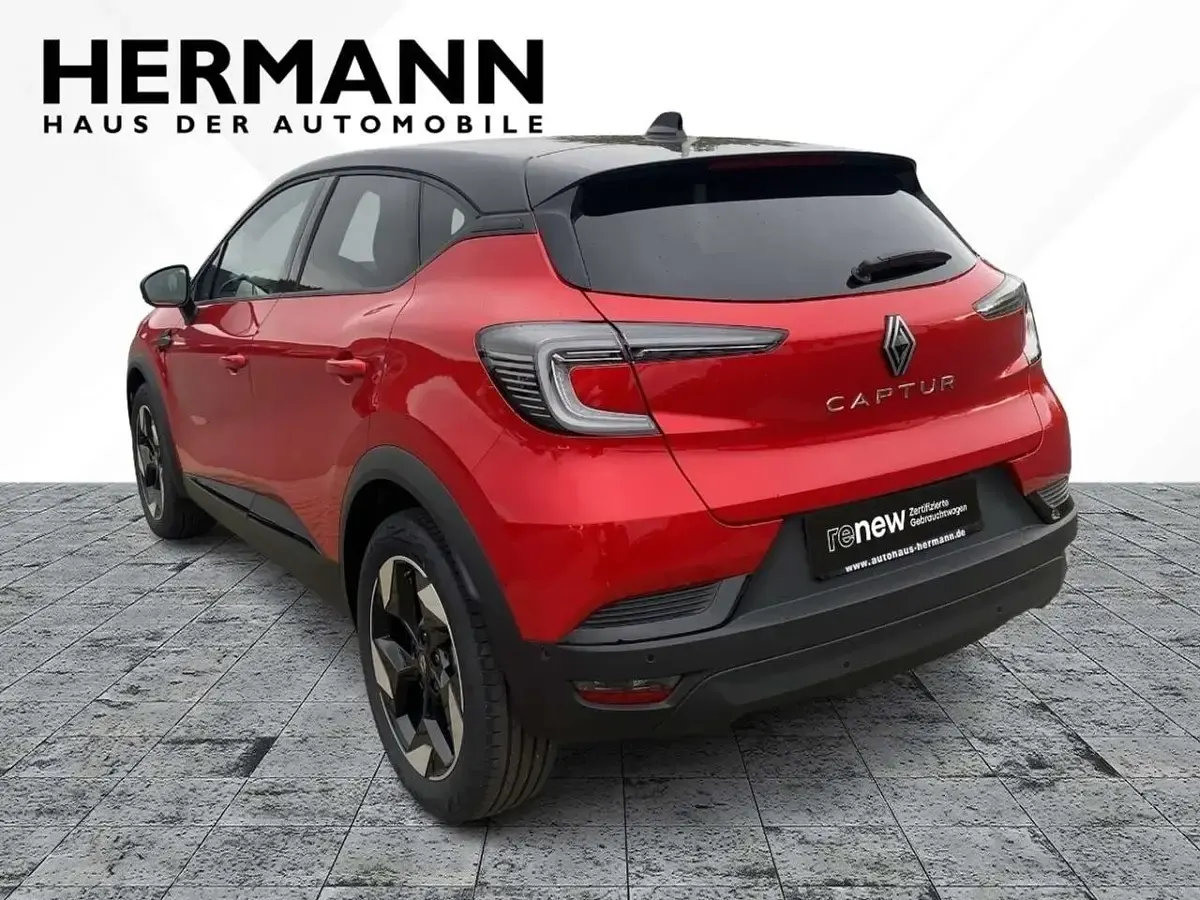 Gebraucht Renault Captur Techno 140 PS (102 kW) 2024 Dezirrot metallic, black pear SUV
