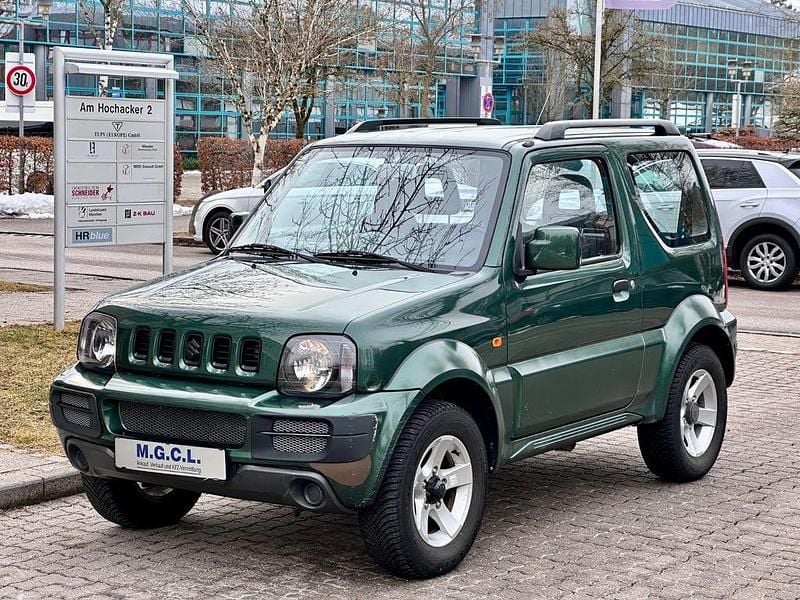 Grün Gebraucht 2012 Suzuki Jimny SUV | 10.900 € (Guter Preis) - Bild 1/4