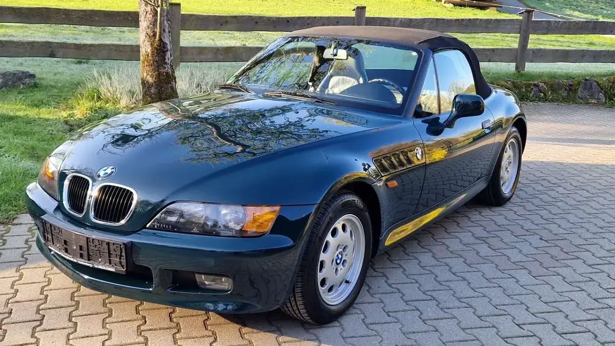 Gebraucht BMW Z3 116 PS (85 kW) 1996 Grün Cabrio
