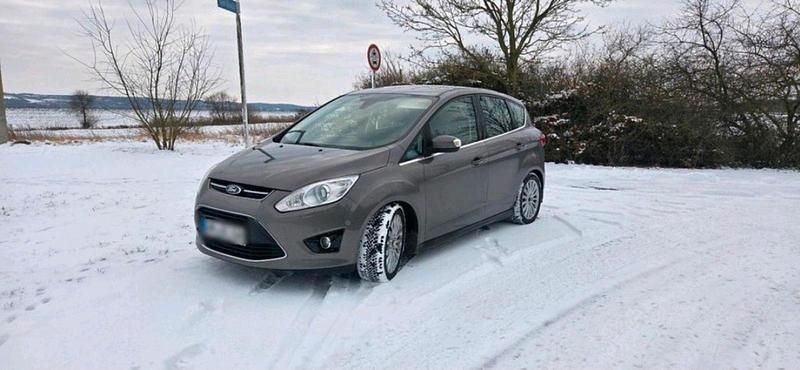 Gebraucht Ford C-MAX Titanium 125 PS (91 kW) 2013 Grau Van / Kleinbus