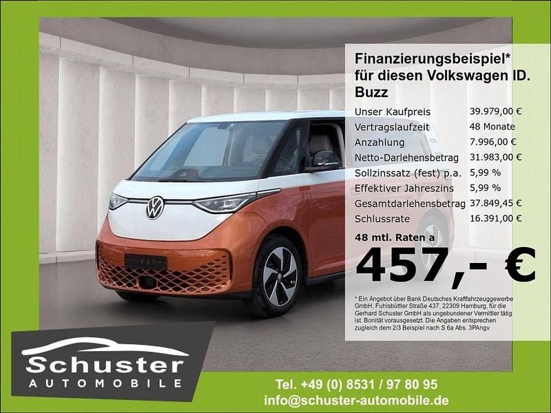 Gebraucht VW ID. Buzz Pro 150 kW (204 PS) 2023 Orange Van / Kleinbus