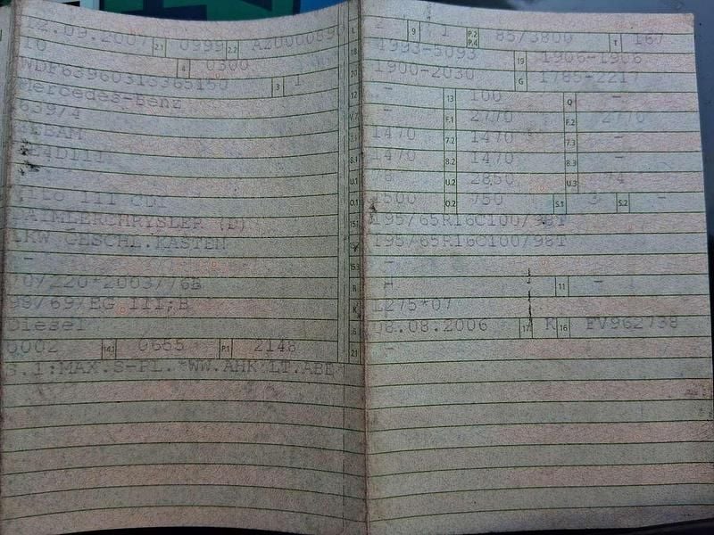 Gebraucht Mercedes Vito 122 PS (89 kW) 2003 Van