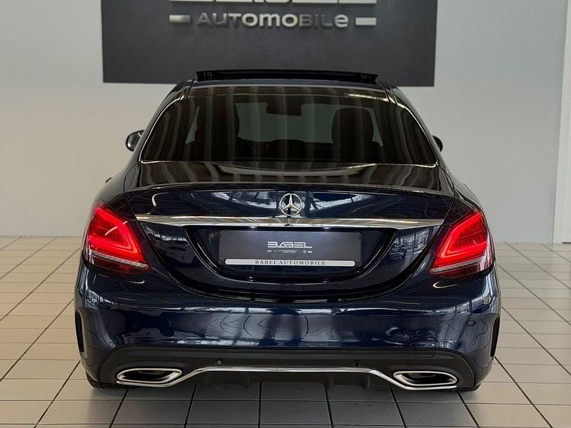 Gebraucht Mercedes C200 AMG 184 PS (135 kW) 2019 Blau Limousine