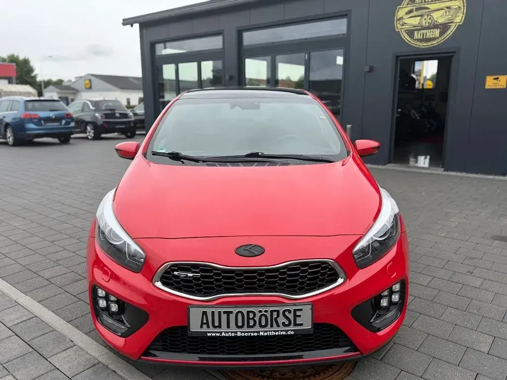 Gebraucht Kia Ceed GT-Track 204 PS (150 kW) 2017 Rot Kleinwagen