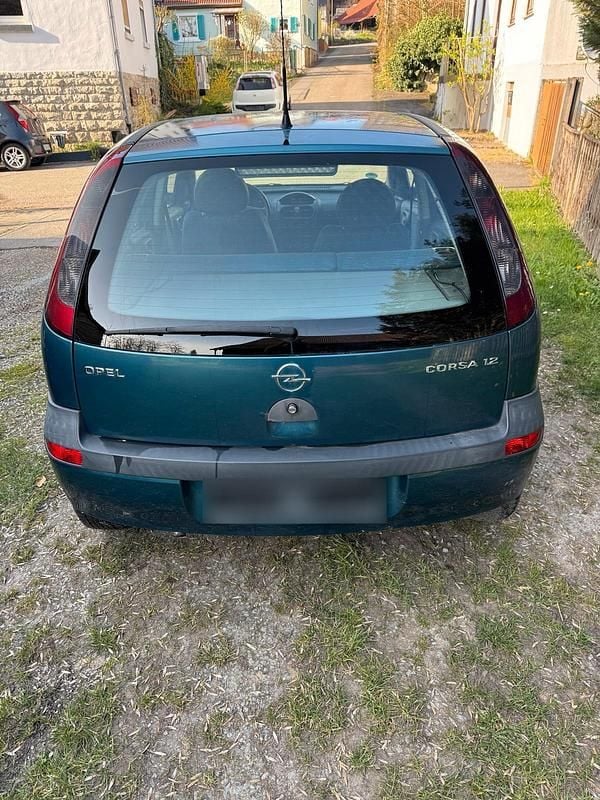 Gebraucht Opel Corsa 75 PS (55 kW) 2002 Blau Kleinwagen