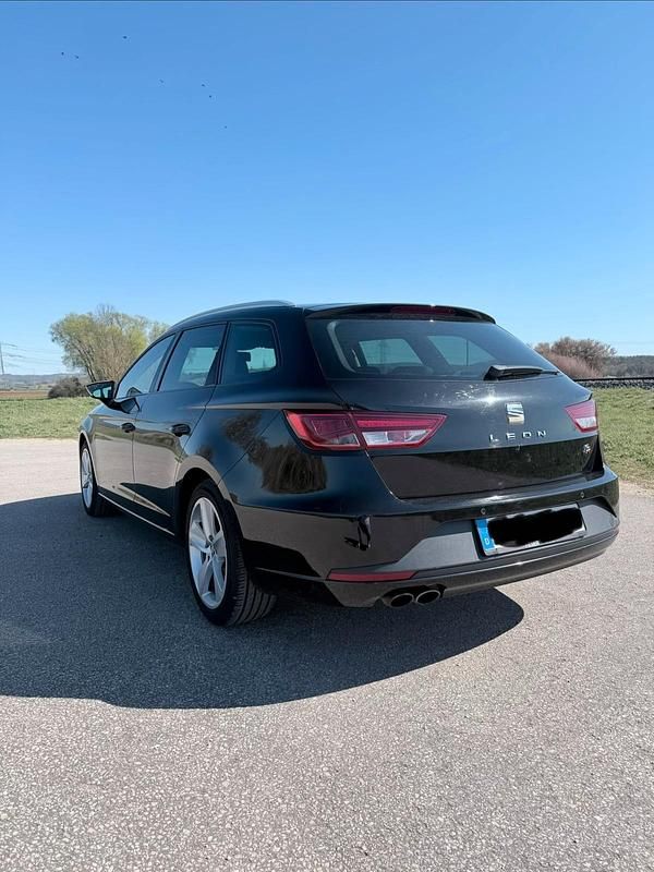 Gebraucht Seat Leon FR 125 PS (91 kW) 2015 Schwarz Kombi
