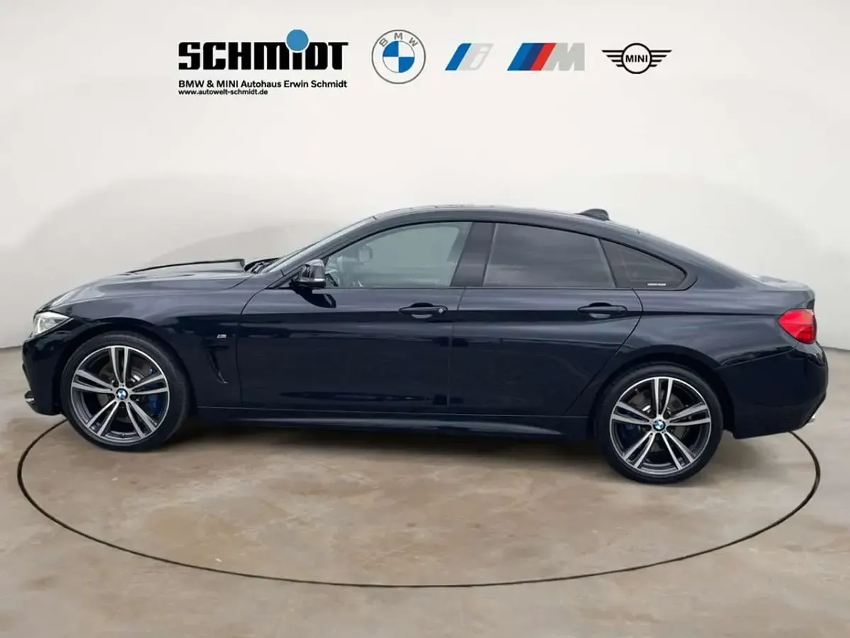 Gebraucht BMW 435 Gran Coupé M Sport 313 PS (230 kW) 2015 Carbonschwarz metallic Coupé