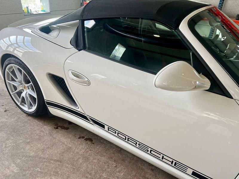 Gebraucht Porsche Boxster Spyder 320 PS (235 kW) 2010 Weiß Cabrio