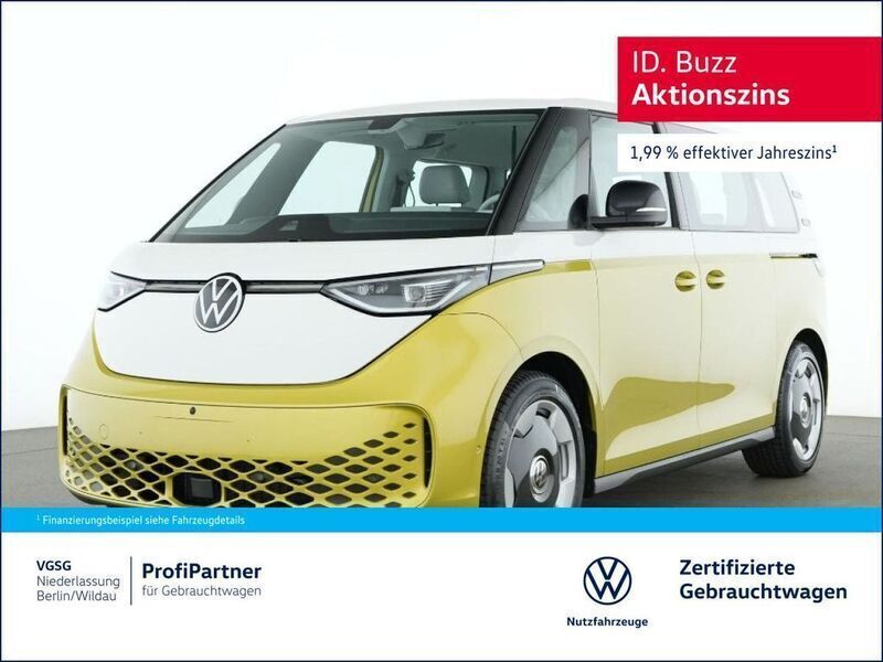 Gelb Gebraucht 2024 VW ID. Buzz Pro Van | 54.640 € (Fairer Preis) - Bild 1/4