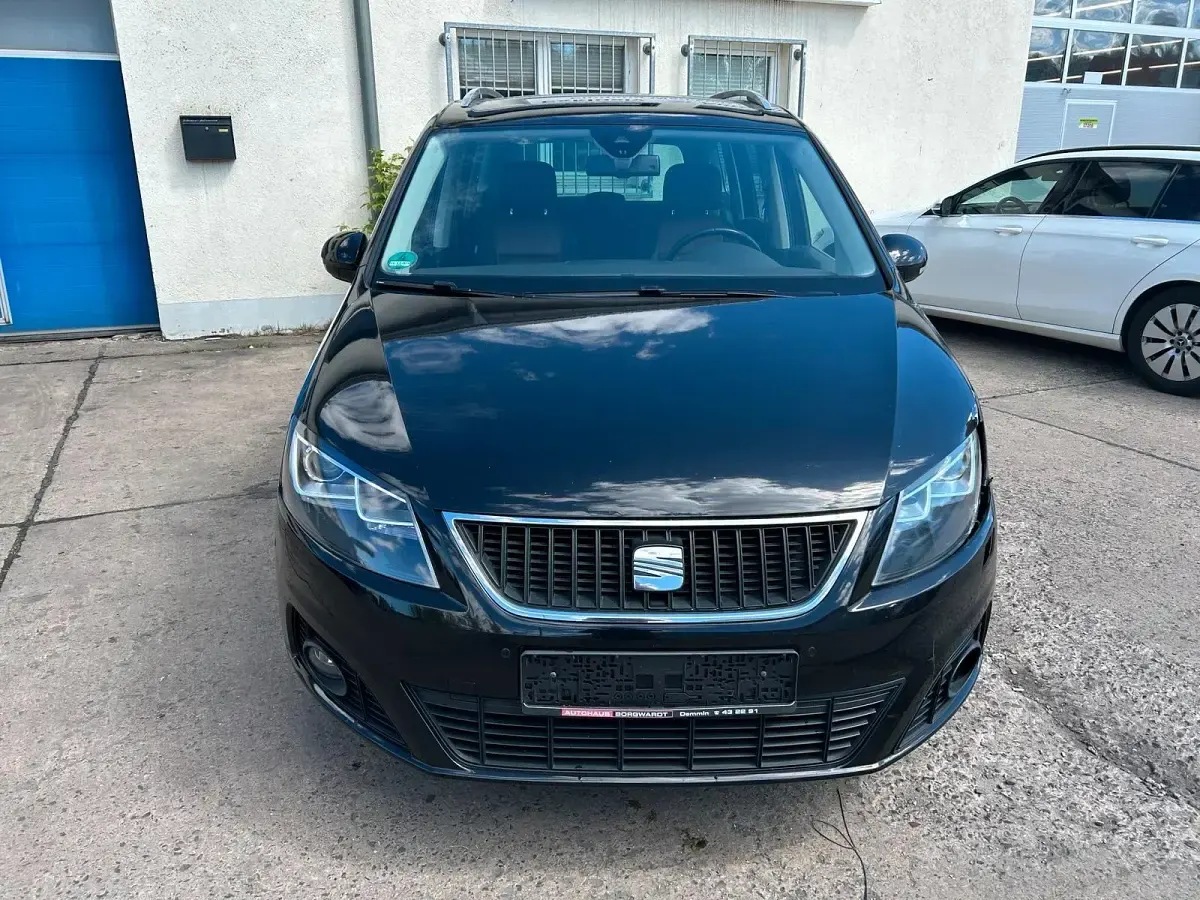 Gebraucht Seat Alhambra 177 PS (130 kW) 2013 Schwarz Van / Kleinbus