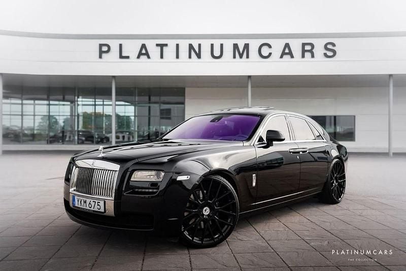 Schwarz Gebraucht 2012 Rolls Royce Ghost Limousine | 134.079 € (Guter Preis) - Bild 1/4