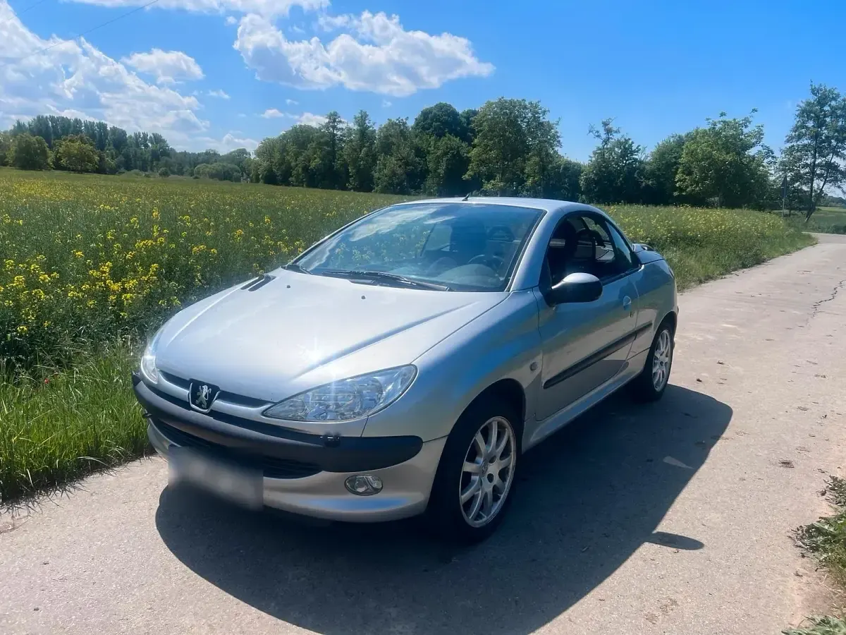 Gebraucht Peugeot 206 CC 109 PS (80 kW) 2001 Cabrio