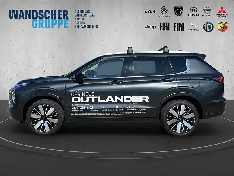Gebraucht Mitsubishi Outlander P-HEV Top 306 PS (225 kW) 2025 Grauschwarz SUV