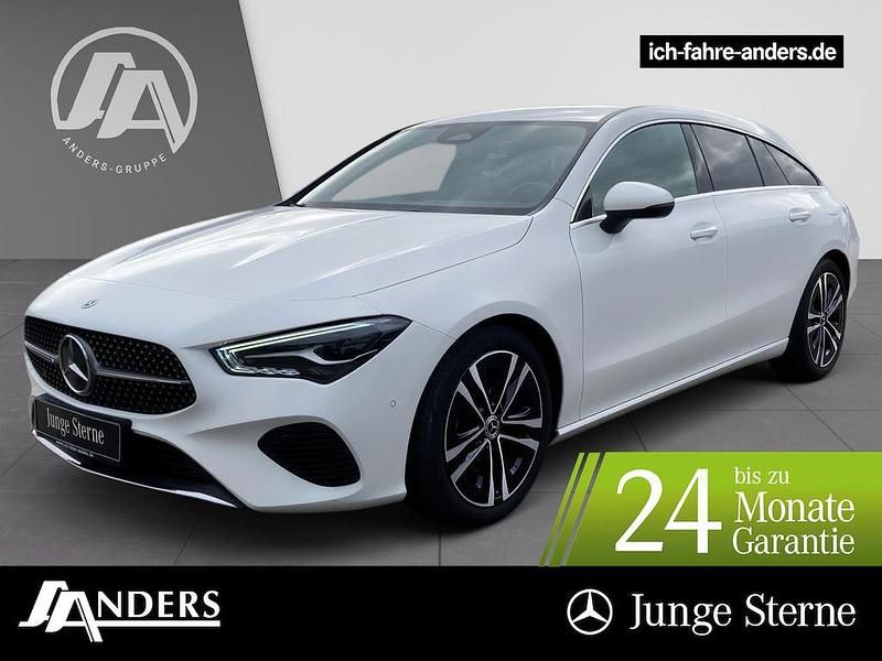 Polarweiss Gebraucht 2023 Mercedes CLA200 Progressive Kombi | 27.874 € (Fairer Preis) - Bild 1/2