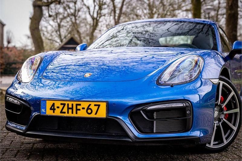 Gebraucht Porsche Cayman GTS 340 PS (250 kW) 2015 Blau Coupé