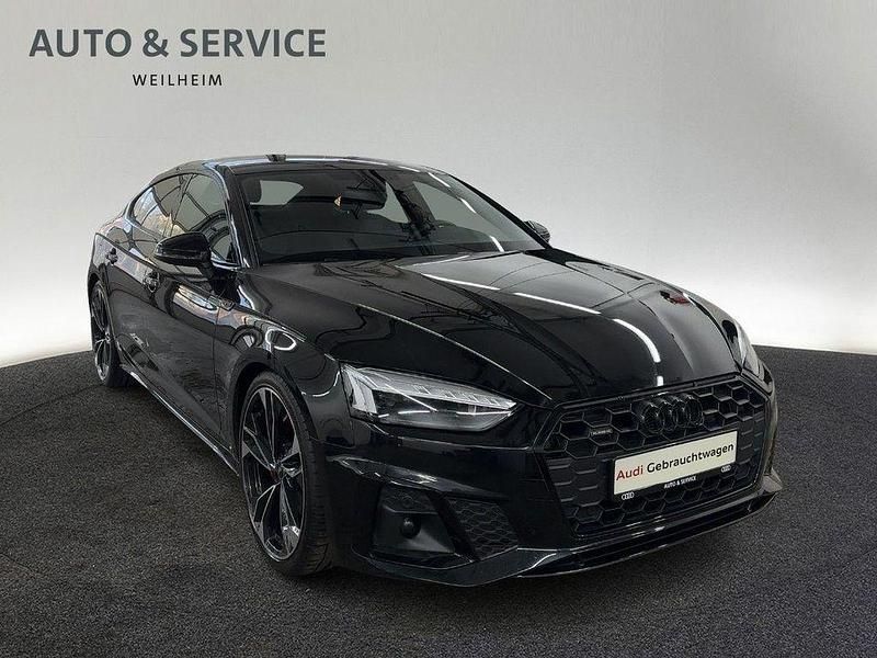 Gebraucht Audi A5 Sportback S-Line 286 PS (210 kW) 2022 Mythosschwarz metallic Kleinwagen