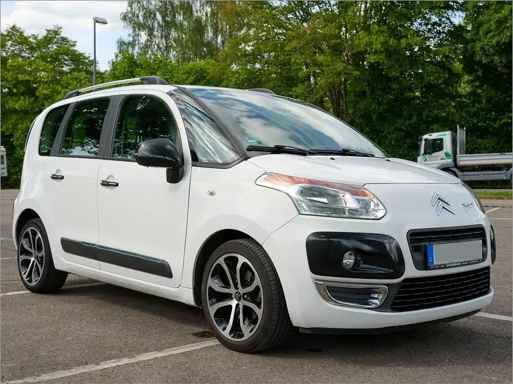 Gebraucht Citroën C3 Picasso SELECTION 120 PS (88 kW) 2012 Weiß Van / Kleinbus