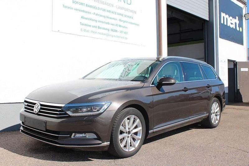 Black oak brown Gebraucht 2015 VW Passat Highline Kombi | 12.990 € (Superpreis) - Bild 1/4