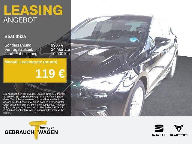 Mitternachtsschwarz metallic Gebraucht 2025 Seat Ibiza FR Limousine | 21.740 € (Etwas zu teuer) - Bild 1/2