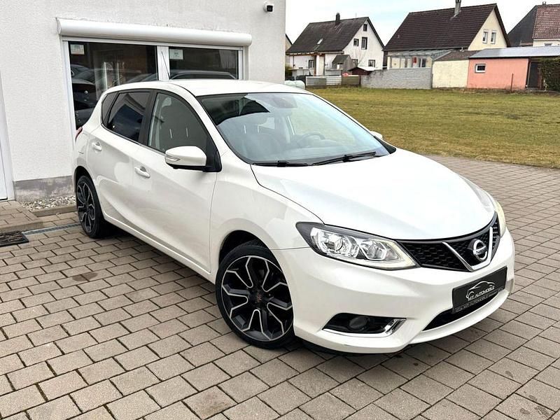 Gebraucht Nissan Pulsar Tekna 110 PS (80 kW) 2016 Weiß Kleinwagen