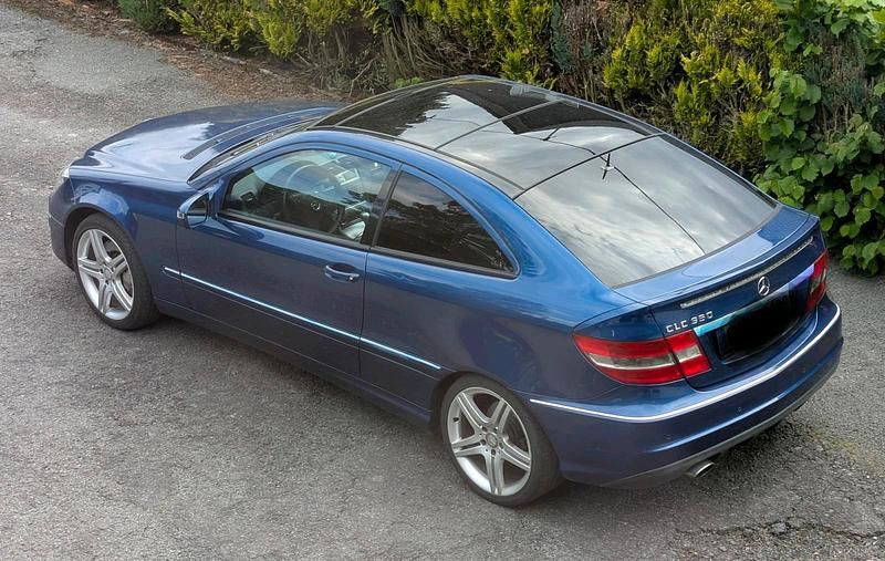 Blau Gebraucht 2008 Mercedes CLC350 Kleinwagen | 7.000 € - Bild 1/4