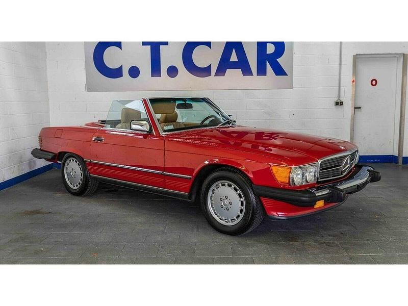Gebraucht Mercedes 560 231 PS (169 kW) 1987 Rot Cabrio