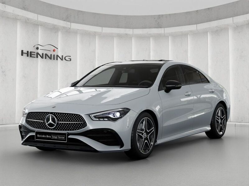 Weiss digitalweiss Gebraucht 2023 Mercedes CLA200 AMG Coupé | 37.650 € (Etwas zu teuer) - Bild 1/4