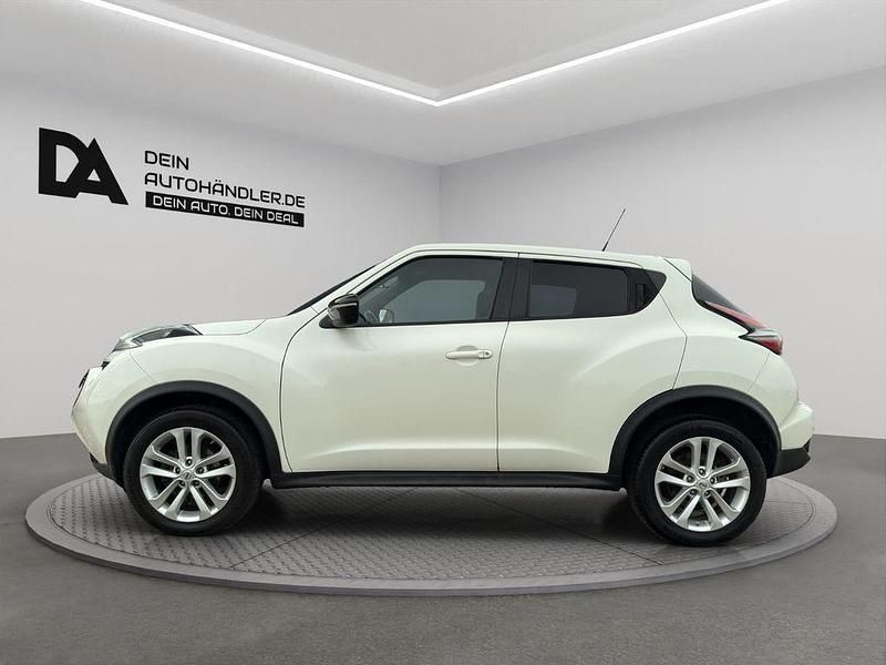 Gebraucht Nissan Juke Acenta 116 PS (85 kW) 2015 Weiß SUV