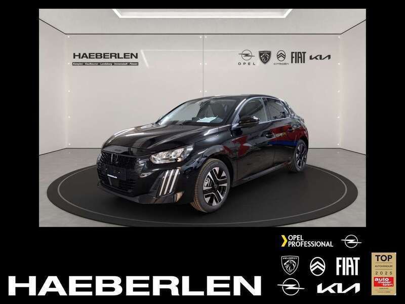 Schwarz perla nera Neu 2025 Peugeot 208 Allure Kleinwagen | 23.395 € (Teuer) - Bild 1/4